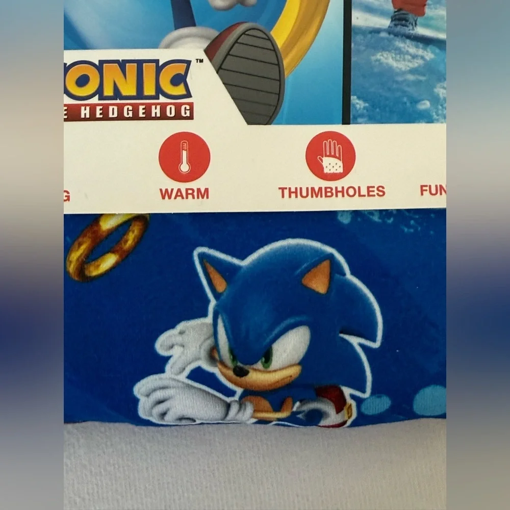 Cuddl Duds Climate Right Warm Underwear Sonic Hedgehog